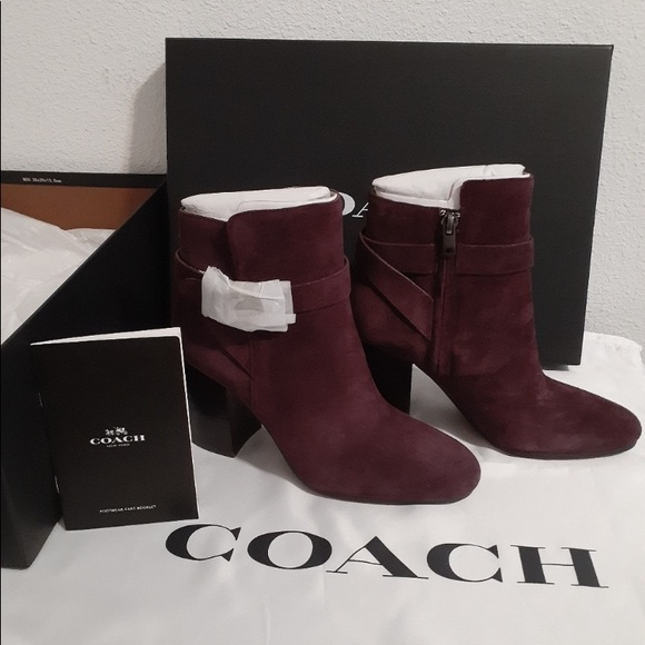 Coach Delaney Booties Size 5 NIB - Picture 11 of 13